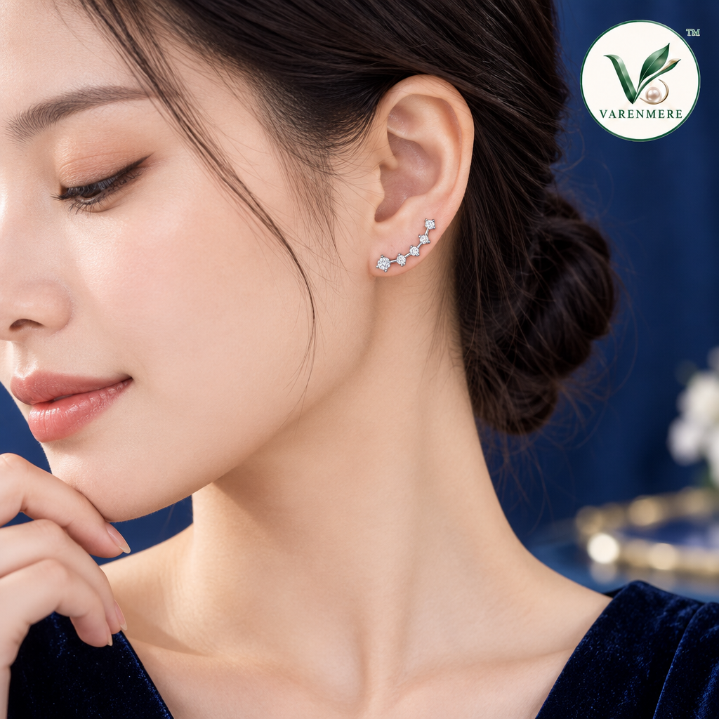 Varenmere™ Crystal Constellation Stud Earrings