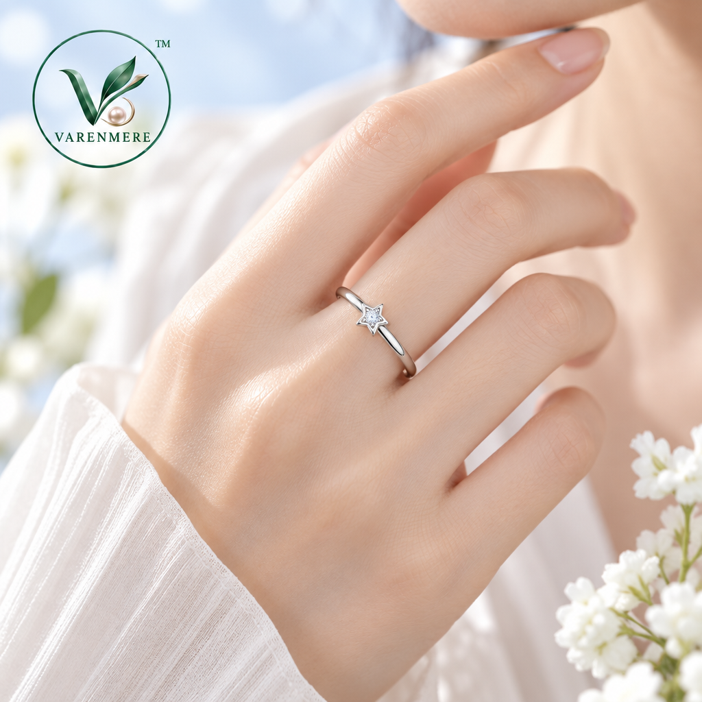 Varenmere™ Celestial Star Stacking Ring