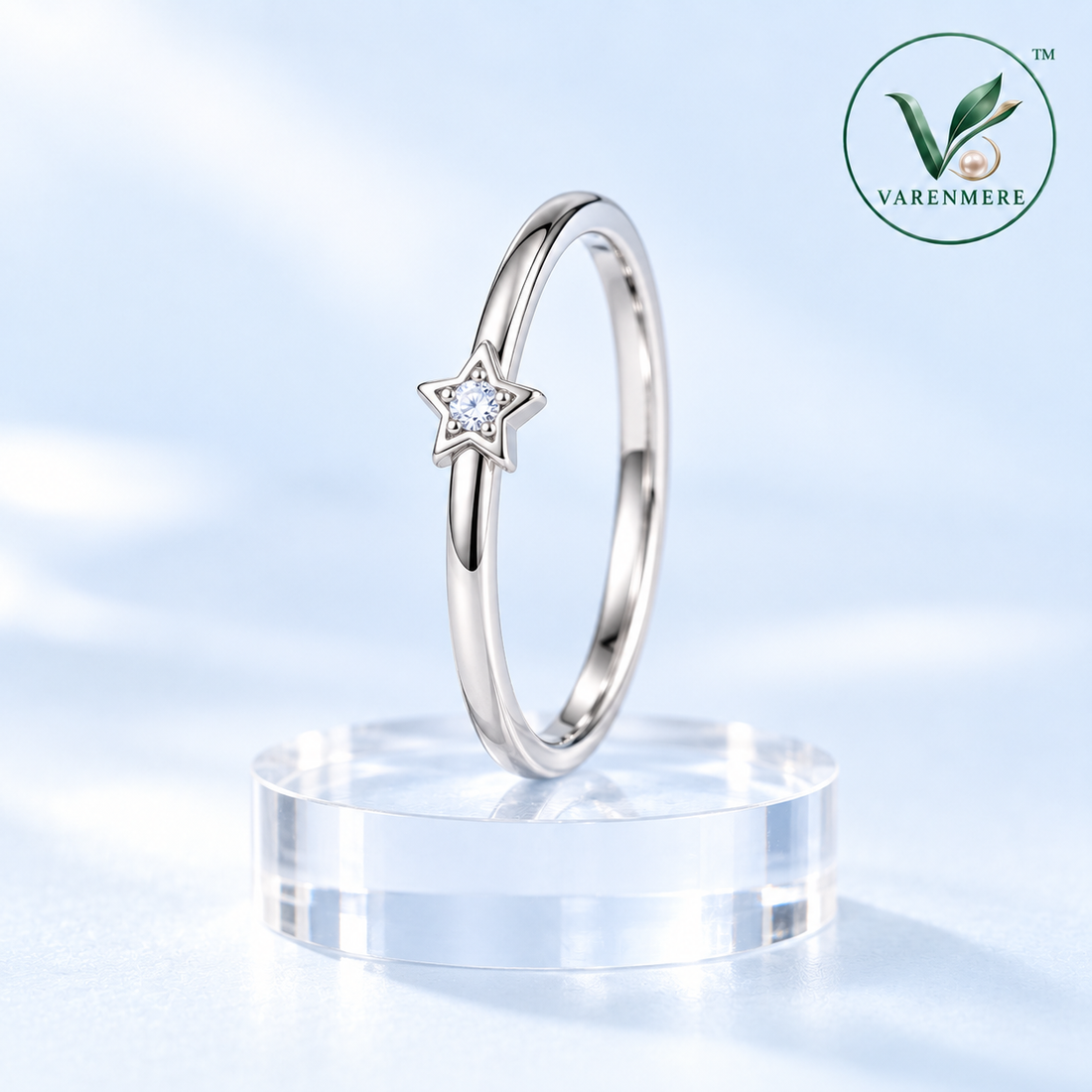 Varenmere™ Celestial Star Stacking Ring