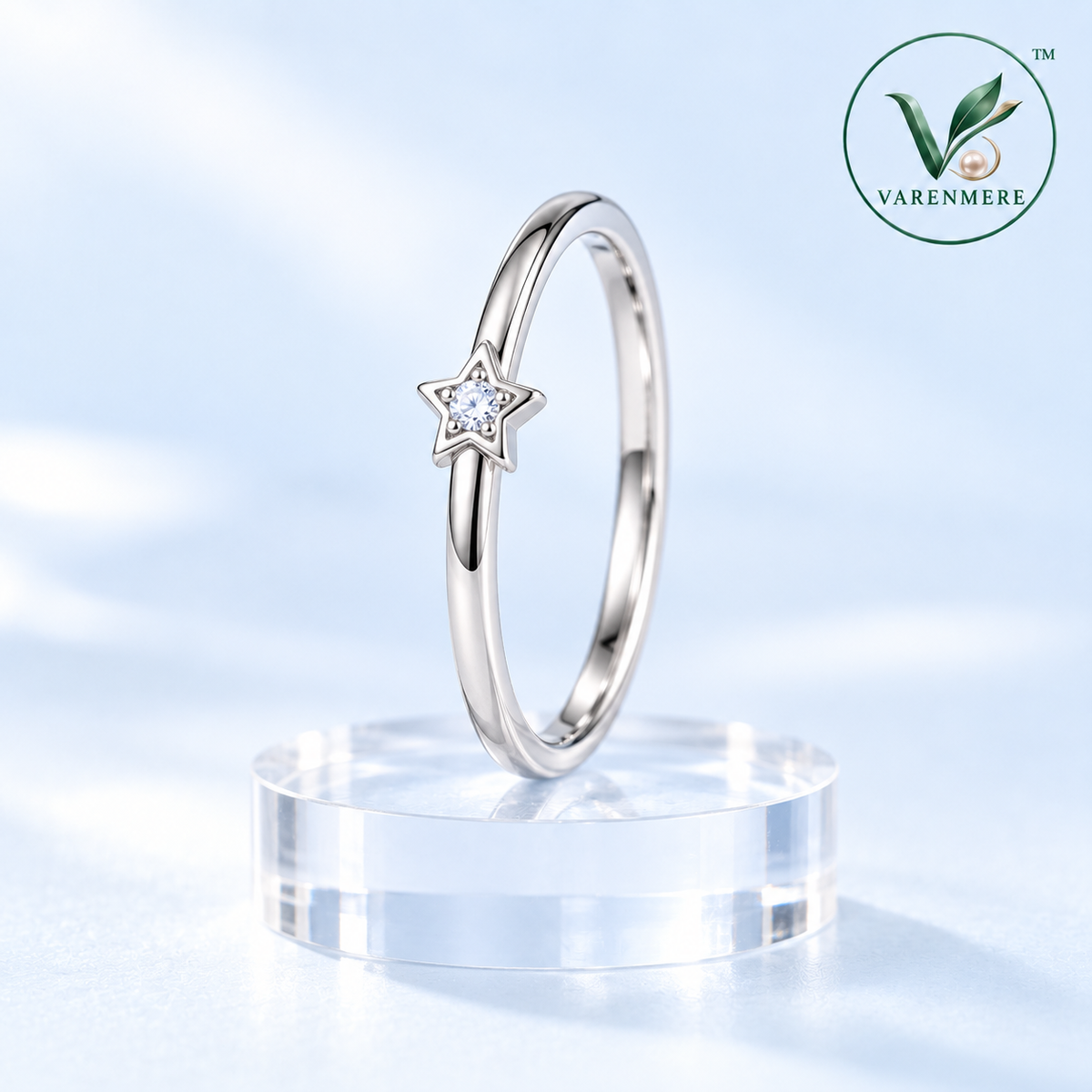Varenmere™ Celestial Star Stacking Ring