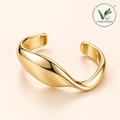 Varenmere™ Sculptural Open Cuff Bracelet