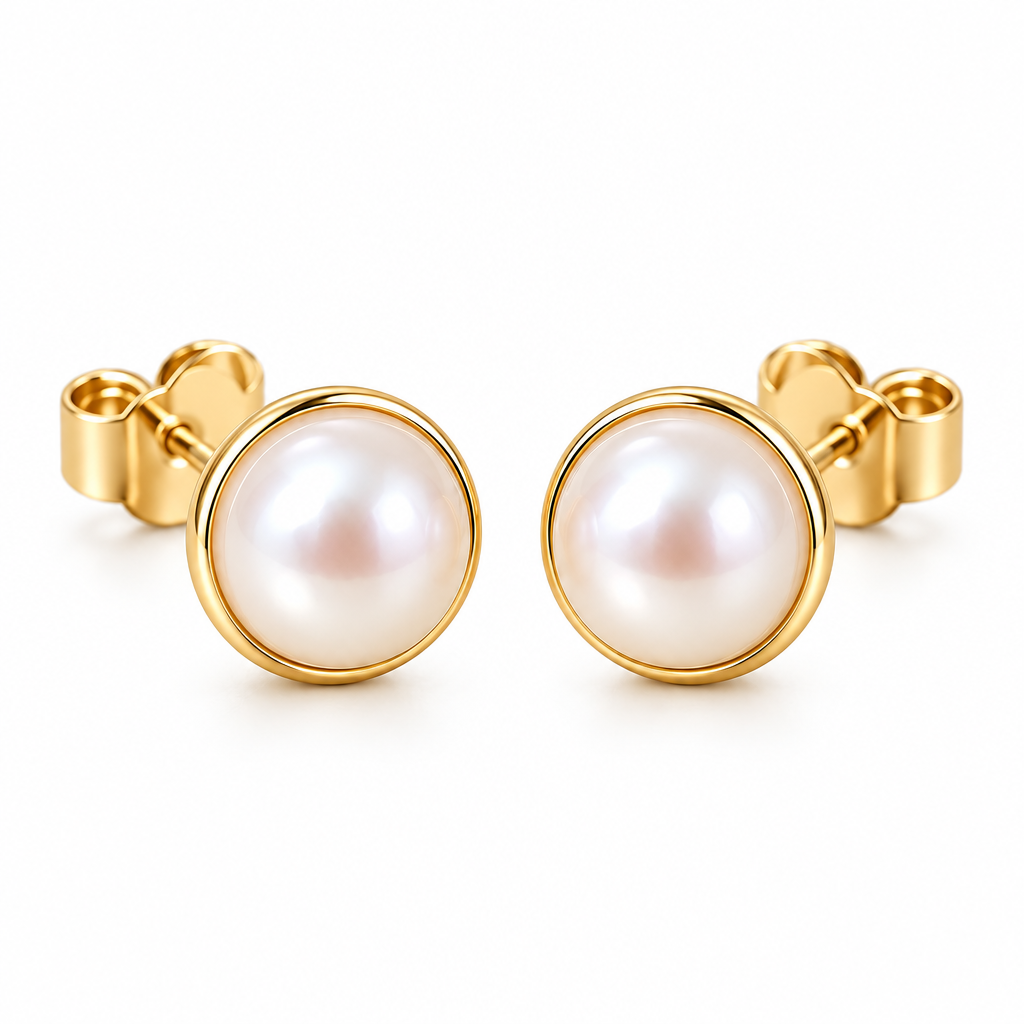 Varenmere™ Classic Pearl Stud Earrings