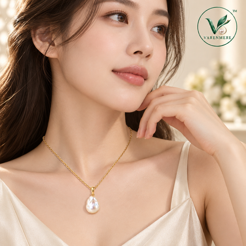 Varenmere™ Baroque Pearl Pendant Necklace
