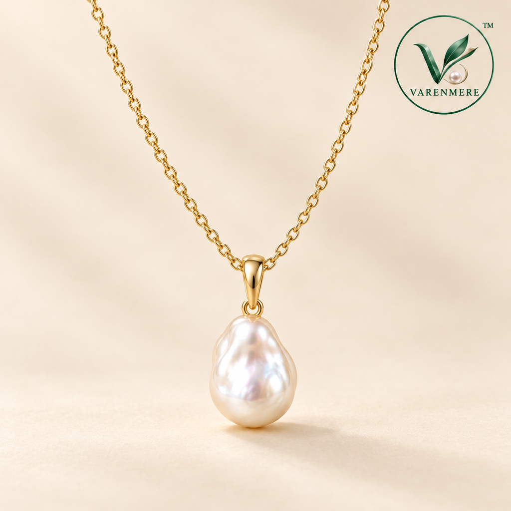 Varenmere™ Baroque Pearl Pendant Necklace